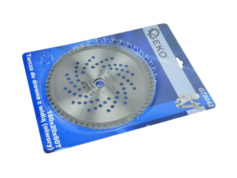 Disc 180x20mm gaura pentru ferastrau circular diametru - 60 dinti Geko [2]
