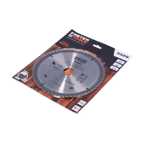 Disc pentru ferastrau circular diametru 210x30mm gaura 60 dinti Faster Tools [1]