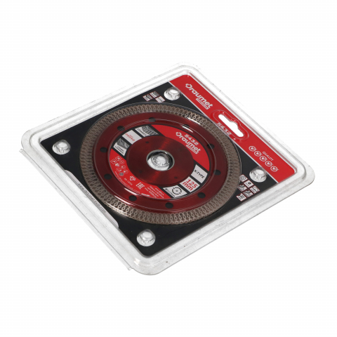 Disc profesional subtire turbo pentru taiere ceramica dura, gresie portelanata 125x1.2mm Draumet [2]