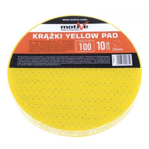 Disc slefuire perforat 225mm pentru masini de slefuit glet granulatie 150 Motive [1]