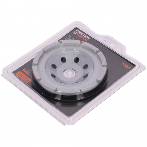 Disc slefuire tip cupa cu pastile vidia 125mmx22.2 Faster Tools [1]