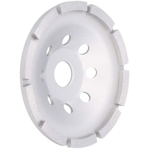 Carote, freze si accesorii pentru slefuire - Disc slefuire tip cupa cu pastile vidia 125mmx22.2 Faster Tools