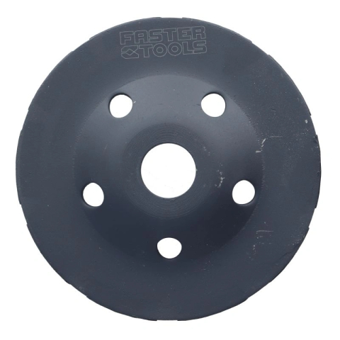 Disc slefuire tip cupa cu pastile vidia duble 125mmx22.2 Faster Tools [2]