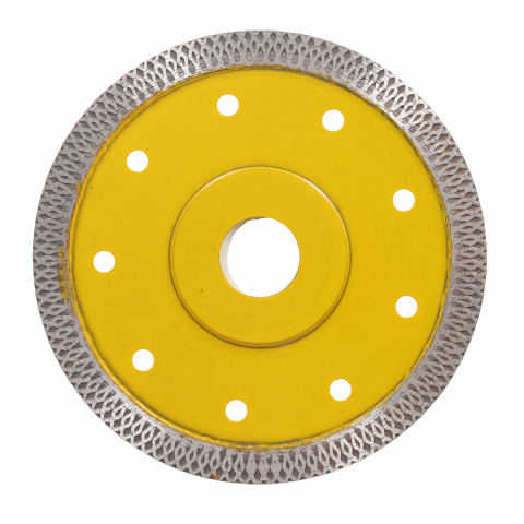 Disc subtire turbo pentru taiere ceramica dura, gresie portelanata 125x1.2mm Brenar [2]
