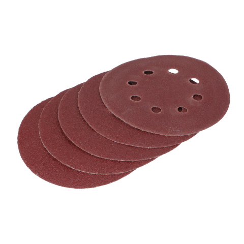 Discuri smirghel cu velcro - Discuri smirghel cu velcro si gauri 125mm P100 Faster Tools