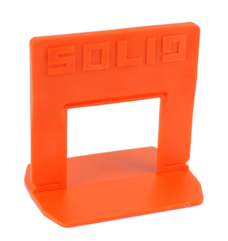 Distantieri pentru nivelare - Distantieri profesionali 1mm pentru nivelare placi ceramice 100buc/punga Solid Tools