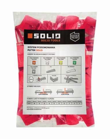 Distantieri profesionali inalti pentru nivelare 3mm placi inalte 100buc/punga Solid Tools [1]