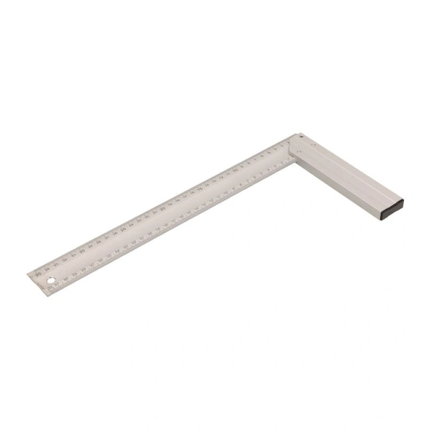 Unelte pentru masura si precizie - Echer din aluminiu 350mm Faster Tools