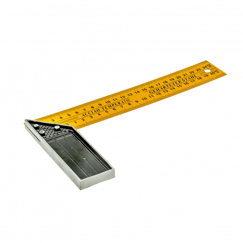 Rigle pentru ghidare - Echer metalic 250mm Faster Tools