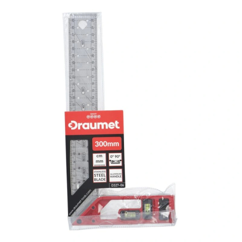 Echer profesional 300mm cu bule Draumet  [7]