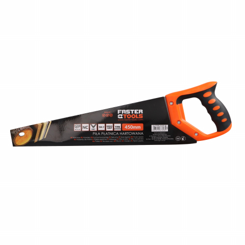 Ferastrau de mana cu maner din plastic 400mm Faster Tools [2]