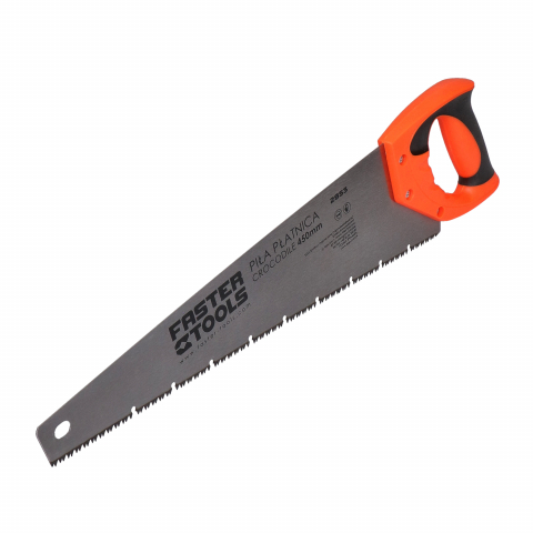 Ferastraie de mana - Ferastrau de mana profesional cu maner din plastic 450mm Faster Tools