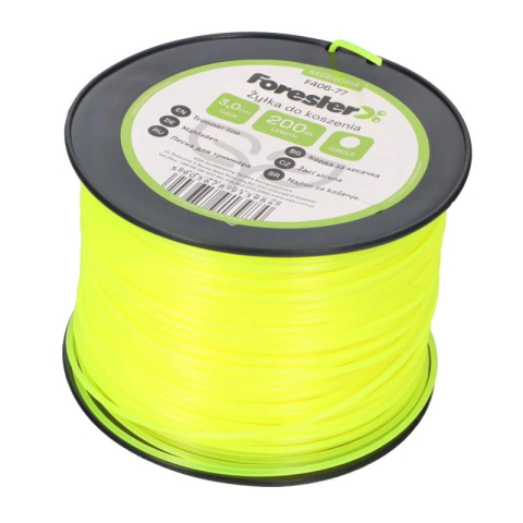 Fire trimmer si accesorii - Fir pentru trimmer – motocoasa 3.0mm - 200m rotund Forester