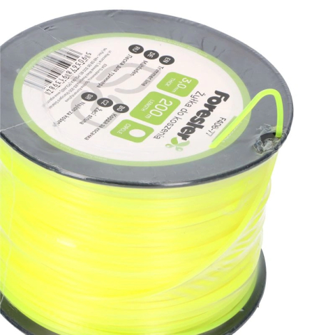 Fir pentru trimmer – motocoasa 3.0mm - 200m rotund Forester [2]