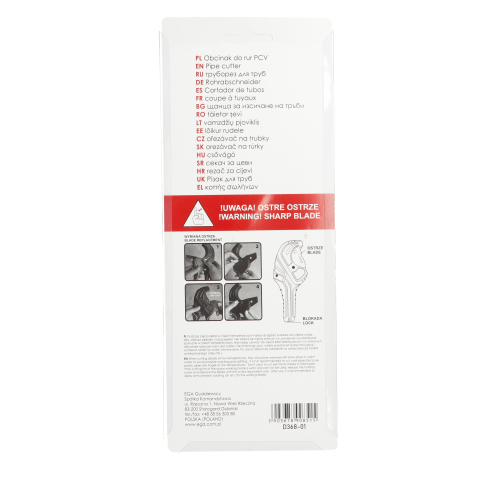 Foarfeca PRO pentru tevi PPR 63mm SK5 Draumet [8]