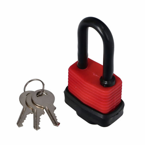 Lacate - Lacat cauciucat pentru exterior 50mm Faster Tools
