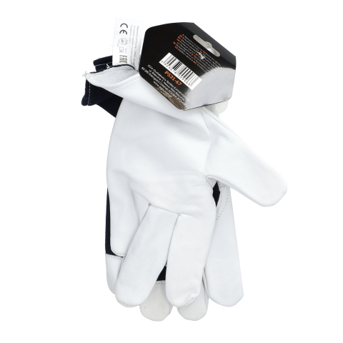 Manusi din piele de capra fina si bumbac cu elastic M10 Protect2U [6]