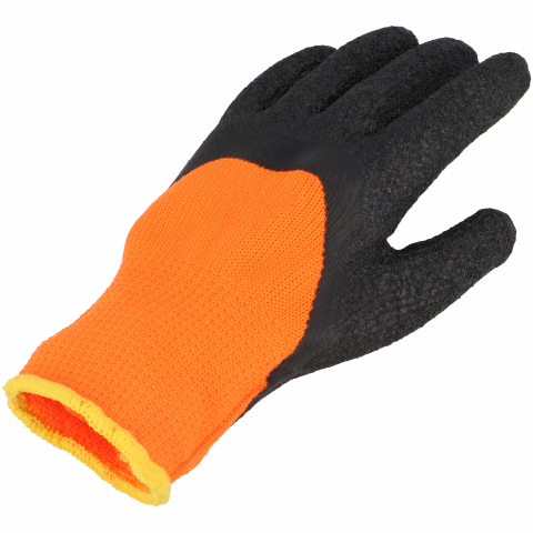 Echipamente pentru protectie - Manusi groase din latex ORANGE marimea 10 Protect2U