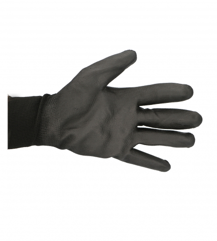 Echipamente pentru protectie - Manusi subtiri din nitril BLACK LINE marimea 9 Protect2U