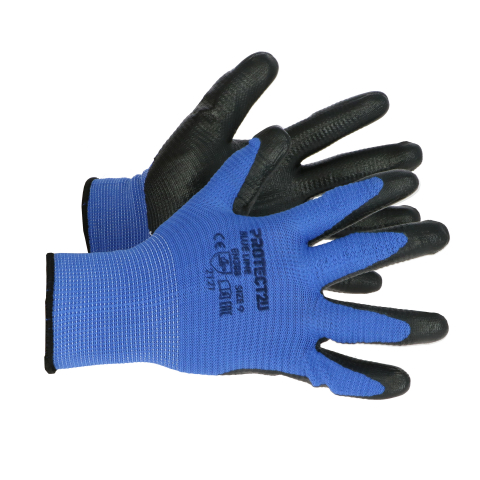 Echipamente pentru protectie - Manusi subtiri din nitril PRO BLUE marimea 9 Protect2U