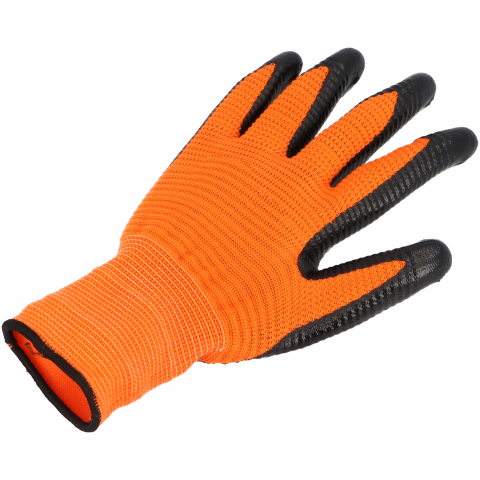 Echipamente pentru protectie - Manusi subtiri din nitril PRO ORANGE marimea 9 Protect2U