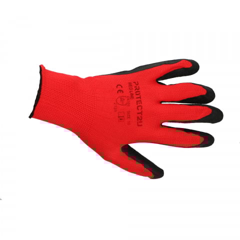 Manusi subtiri din nitril RED LINE marimea 8 Protect2U [2]