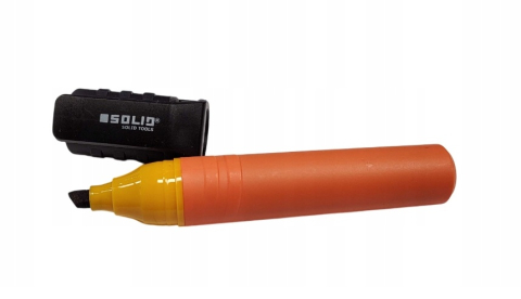 Marker gros negru intens pentru santier Solid Tools [1]