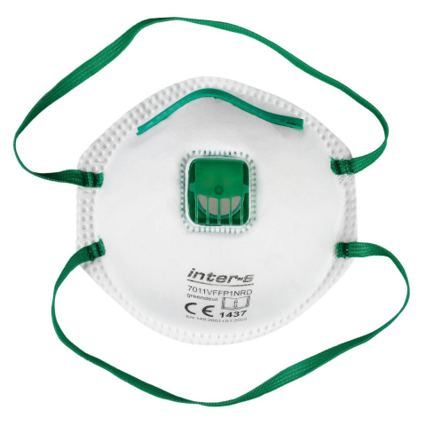 Alte echipamente de protectie - Masca de praf cu supapa FFP1 - Inter-S