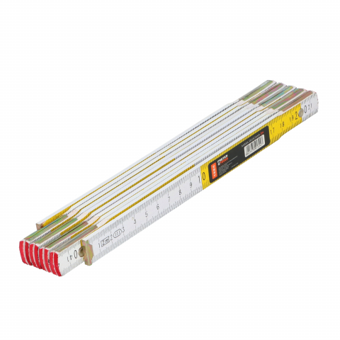 Rigle pentru ghidare - Metru pentru tamplar din lemn lungime 2m Faster Tools