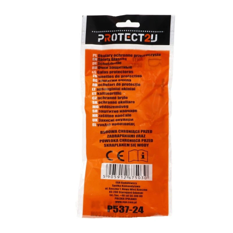 Ochelari de protectie transparenti cu brate telescopice FOXTROT - Protect2U [6]