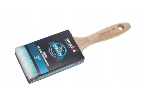 Pensula Profesionala 1.5" cu maner din lemn Acrilic Motive [1]