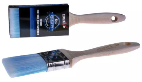 Pensula Profesionala 4" - 100mm cu maner din lemn Acrilic Motive