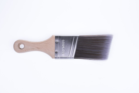 Pensula scurta profesionala la unghi 2" - 50mm cu maner din lemn V-PRO Motive [1]