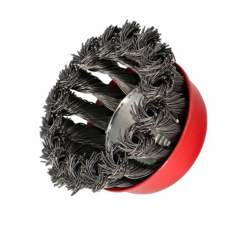 Perii sarma - Perie cupa toron 75mm pentru polizor unghiular Faster Tools