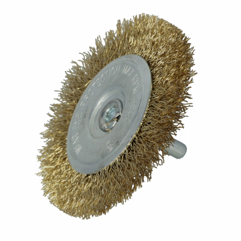 Perii sarma - Perie de sarma circulara 65mmx13mm pentru bormasina diametru  Faster Tools