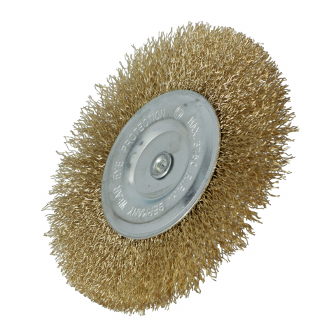 Perii sarma - Perie de sarma circulara 75mmx16mm pentru bormasina diametru  Faster Tools