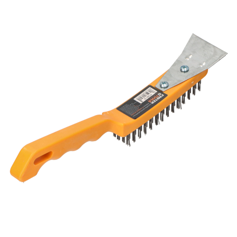 Perie sarma cu razuitor si maner din plastic, 6 randuri  Faster Tools [2]