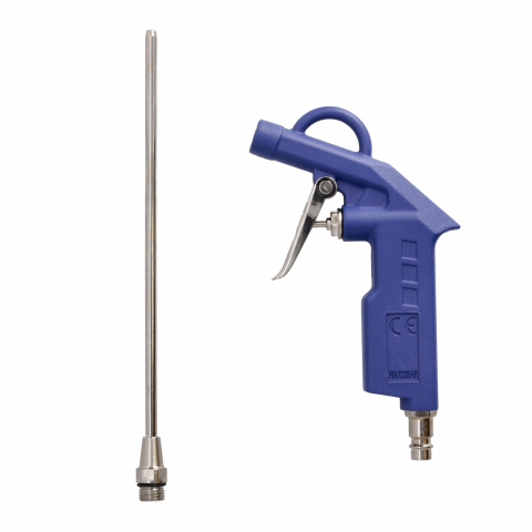 Accesorii pentru sculele pe aer - Pistol de suflat cu tija lunga 210mm Faster Tools