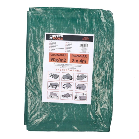 Prelata 3x4m 90gr./mp Faster Tools [1]