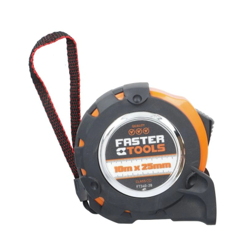 Ruleta 10mx25mm clasa II Faster Tools [4]