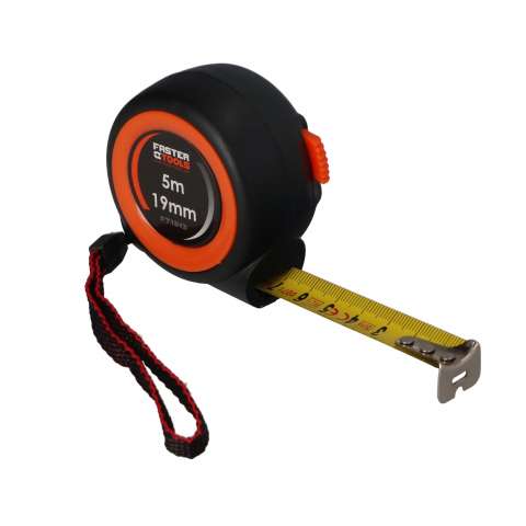 Rulete - Ruleta 3mx16mm cu autoblocare Faster Tools