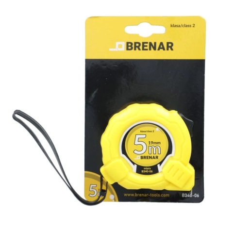 Ruleta 5mx19mm cu autoblocare Brenar [6]