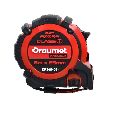 Ruleta PRO 8mx25mm Fast-Stop Draumet [3]
