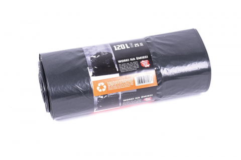 Saci pentru menaj - Saci menajeri rezistenti 120l 25buc/set Motive