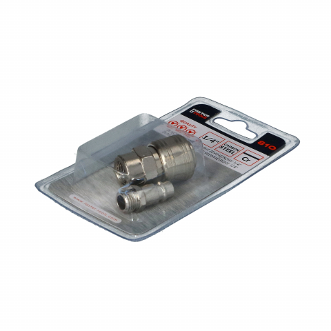 Set 2 conectori aer cu filet 1/4 Faster Tools [3]