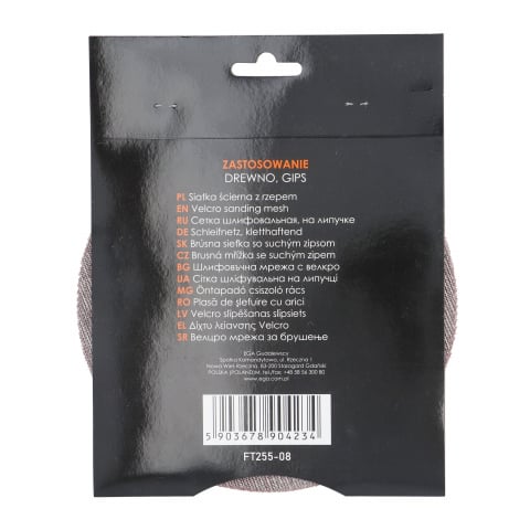 Set 2 discuri plasa 225mm Gr. 120 pentru slefuit Faster Tools [6]