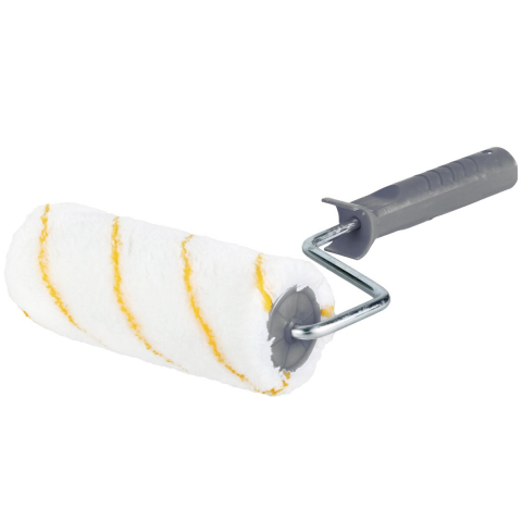 Unelte pentru vopsit - Trafalet pentru lavabila poliacril GIRPAINT 18cm Alb-Galben Inter-S