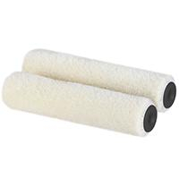 Trafaleti si accesorii DIY - Set 2 rezerve de trafalet din velur alb 100x17x4mm Inter-S