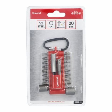 Set 20 biti cu agatatoare Draumet [6]
