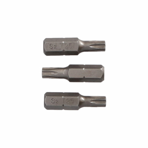 Set 3 biti torx T25x25mm CR-V S2 Draumet